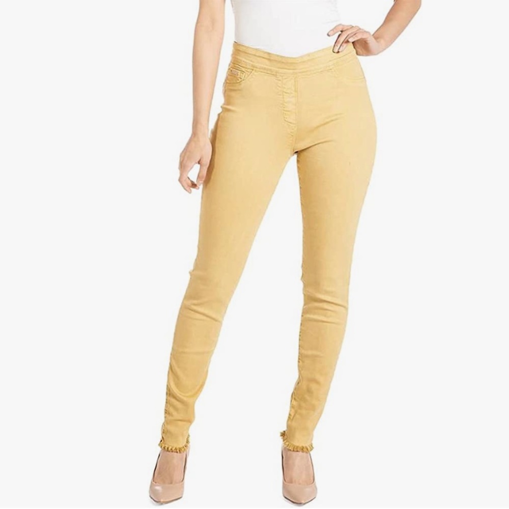 Coco Carmen Stretch Fit Fringe Bottom Pants
